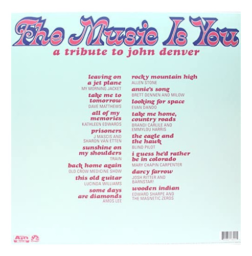 Vinilo: La Música Eres Tú: Un Tributo A John Denver