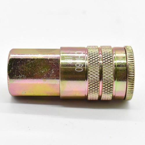 Industrial (hansen / Milton) Type Steel Coupler 3/8 X 3 Ccb