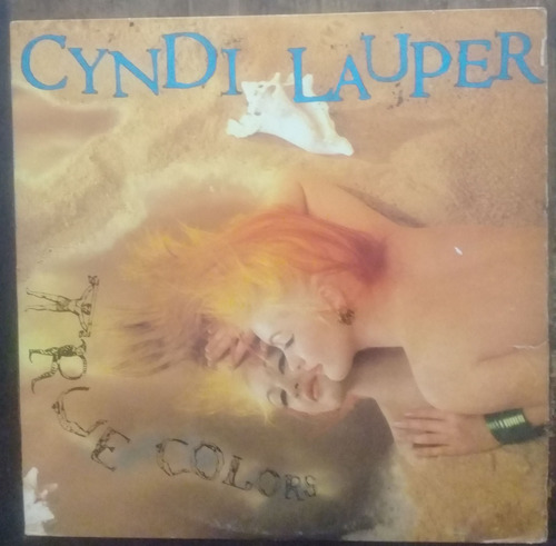 Lp Vinil (vg+) Cyndi Lauper True Colors Ed Br 1986 C/enc