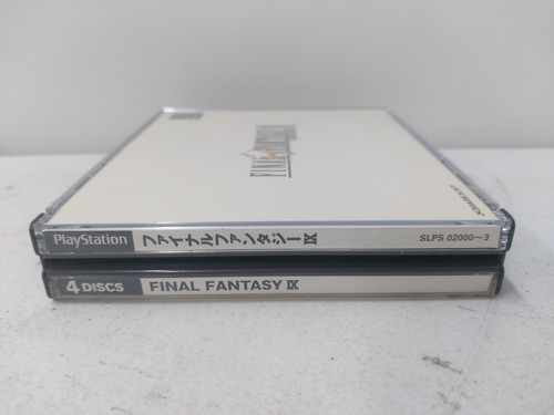 Jogo Ps1 Final Fantasy 9 Japonês Físico Original (Usado)