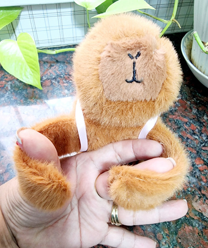 Peluche Pulsera Capybara/capibara/carpincho 13cm X1 Unid Anana