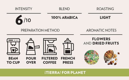 Café Grano Lavazza Organico Planet En Bolsa 300g