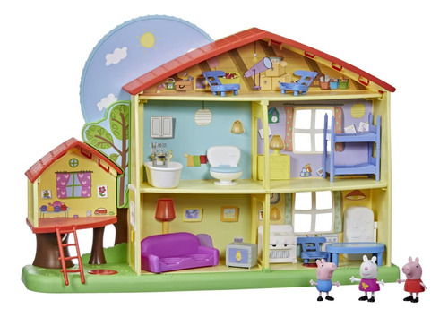 Peppa Pig F Peppa's Speelhuis, Van Opstaan Tot Naar Bed Gaa.