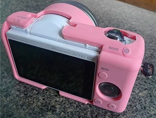 comprar Carcasa Silicona Flexible Para Sony Alph Lente In Gamuza