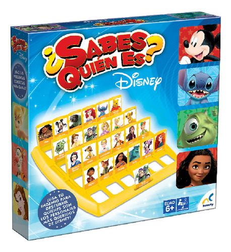 Juego De Mesa Sabes Quiénes Disney - Novelty Jca-3573