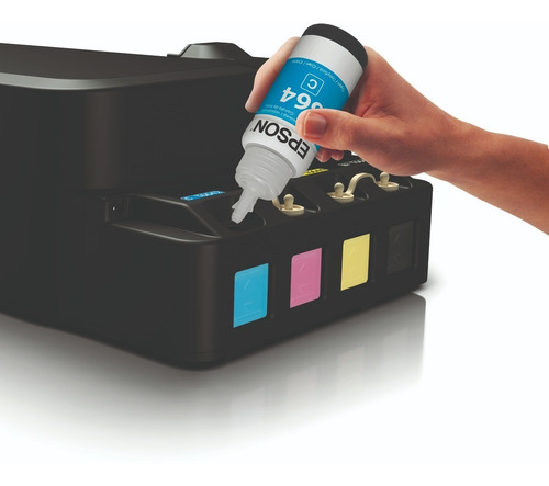 Imagen 5 de 5 de Impresora A Color Simple Función Epson Ecotank L121 Negra
