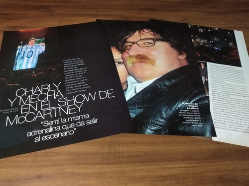 (ar371) Charly Garcia * Clippings Revista 3 Pgs * 2010