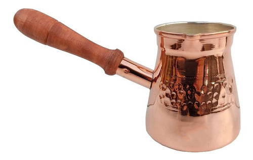 Imagen 2 de 3 de Cafetera Turca De Cobre Chica 200 Ml