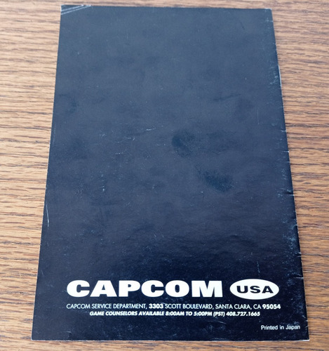 Manual De Final Fight Snes Capcom Nintendo (Usado)