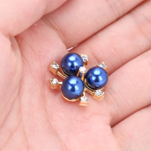 Broche Diy Para Ropa Con Diamantes De Imitación Y Flores De