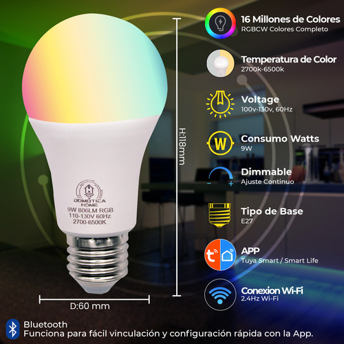 Alexa Echo Show 8 Negro + Focos Led Inteligentes 2 Pack