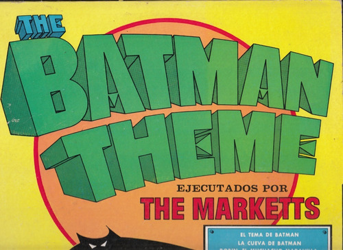 1966 Lp Vinilo El Show De Batman The Marketts Uruguay Antar