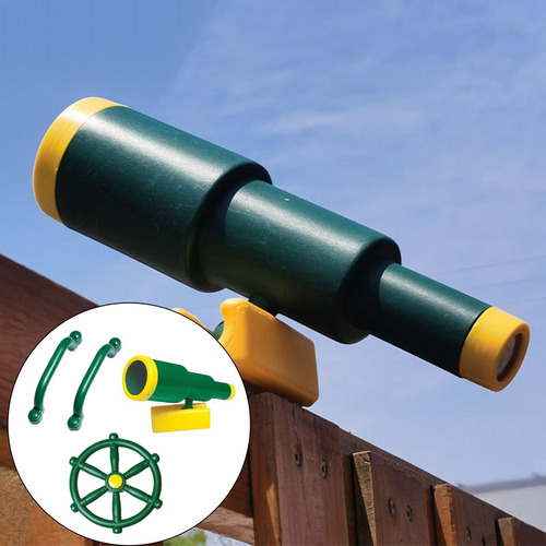 Accesorios Para Parques Infantiles, Rueda De Barco Pirata
