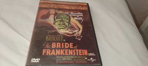 Pelicula La Novia De Frankestein En Dvd En Español Latino