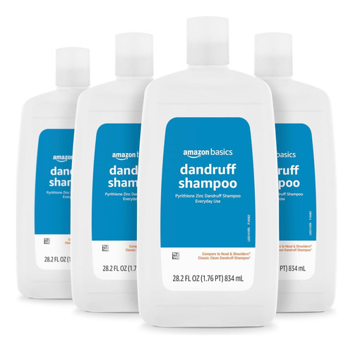 Shampoo Anticaspa Basics, Uso Diário, Cabelos Normais A Oleo