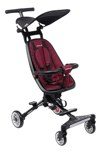 Cochecito Bebe De Paseo Plegable Ultraliviano +6m Gira 360