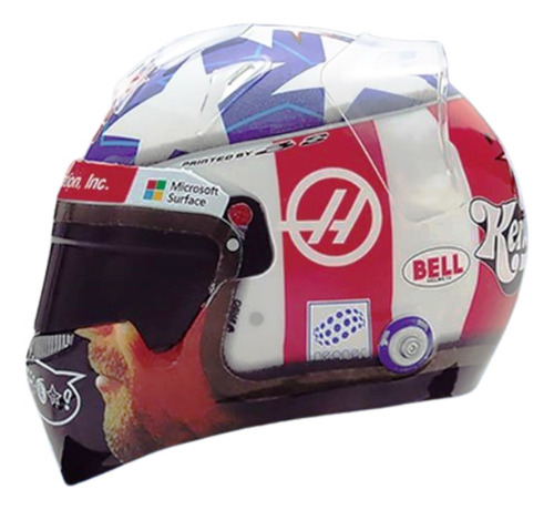 * Colección F1 Cascos Grandes Premio N° 24 Grosjean Nuevo **