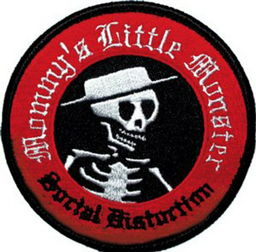 Parche Social Distortion Con Logo De Calavera Multiuso