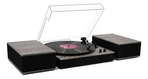 Mpk - Tocadiscos Bluetooth, Sistema De Alta Fidelidad Con A.