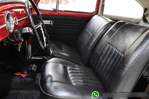 Imagem 8 de 11 de Fusca 1300 2p 1970 Vermelho Financiamento Próprio 6a13