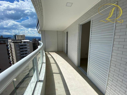 Cobertura Com Vista Do Mar, 3 Dormitórios Suítes Na Vila Guilhermina À Venda!! - Co0047