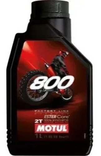 Óleo Motul 800 2t Off Road 1 Litro 100% Sintético