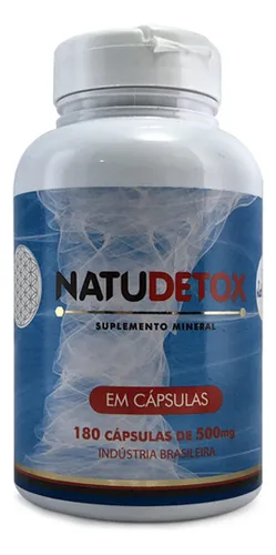 Natudetox - 180 Cápsulas De 500mg