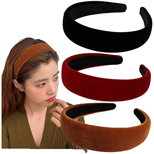 Lvyeer Velvet Ancha Headbands For Women Soft Head Ckm52