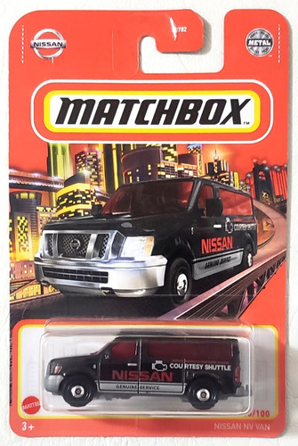 Nissan Nv Van Matchbox Mattel