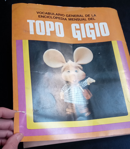 Álbum Vocabulario General Enciclopedia Mensual Topo Gigio E (Usado)