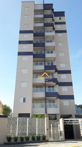 Imagem 1 de 25 de Apartamento Com 2 Dormitórios À Venda, 54 M² Por R$ 294.400,00 - Mirim - Praia Grande/sp - Ap2034