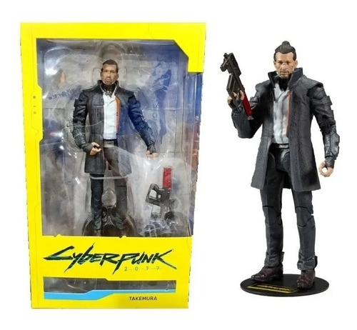 Takemura Cyberpunk 2077 Mcfarlane Toys Videojuego