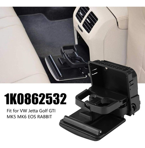 Reposabrazos Trasero Consola Central Portavasos Para Jetta P