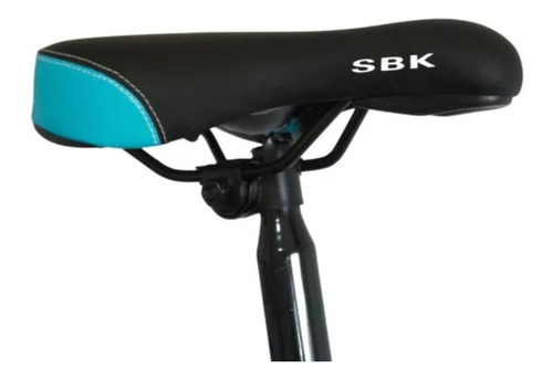 Imagen 6 de 9 de Bici Plegable Sbk Rod 20 Shimano 6 Vel Freno Discos Luces