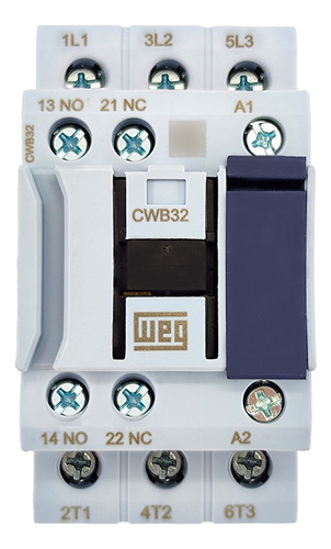 Contator 32a Weg Cwb32 1na 1nf 380vca Tripolar