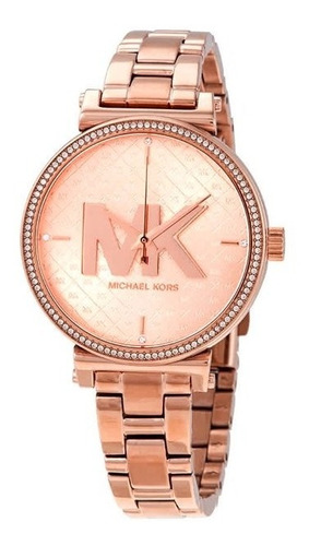 Michael Kors Correa De Acero Inoxidable Con Movimiento De T