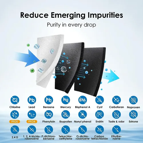 Repuesto Waterdrop Plus Mwf For Ge Smart Water Mwf, Hdx F