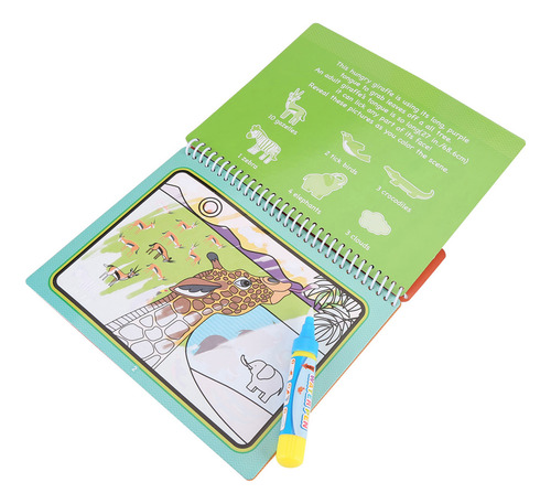 Libros Para Colorear Para Niños, Libro De Pintura Portátil,