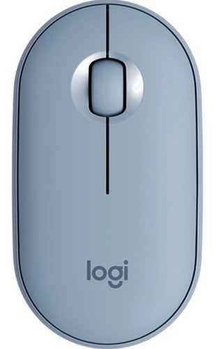 Mouse inalámbrico Logitech  Pebble M350 gris azulado