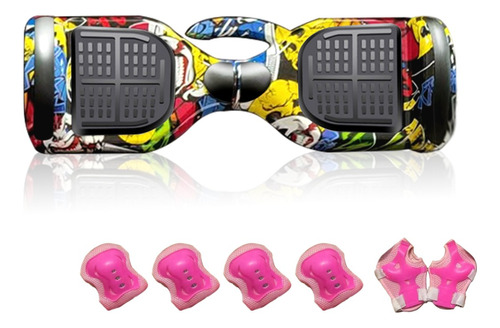 Scooter Hoverboard Patin Musica Luces Bluetooth 7 Pulgadas