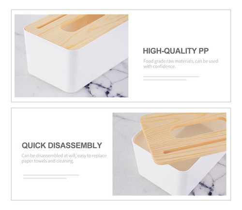 Dispensador De Toallas De Papel De Madera Para Baño Y Cocina