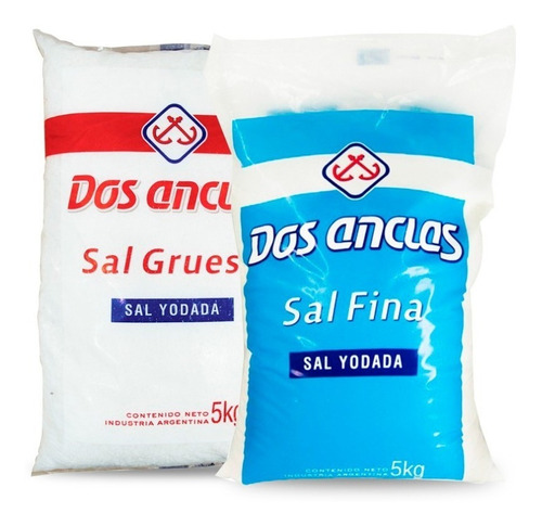 Mix Sal Fina + Sal Gruesa X 5 Kg 