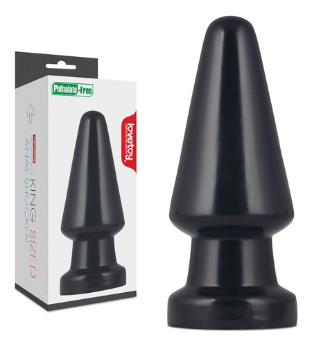 Tapón anal Lovetoy tamaño king Anal Shocker, 17,5 x 7,2 cm