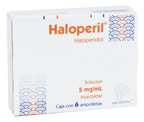 Haloperil Solución Inyectable 5 Mg/ml, 6 Ampolletas 1 Ml