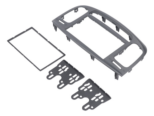 2din Coche Estéreo Radio Fascia Tablero Panel Dvd Marco Abs