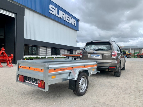 Trailer Temared Eco 2312-kipp 2.36 X1.25mts - 750kg S/frenos