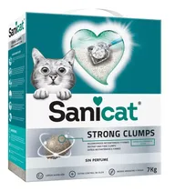 Comprar Arena Aglomerante Para Gato Sanicat Strong Clumps 7 Kg