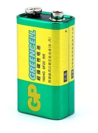 Pile 9V 6F22 Greencell GPBM