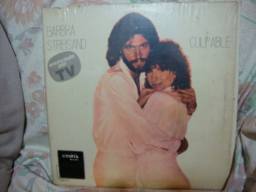 Vinilo Barbra Streisand Barry Gibb Culpable Si2
