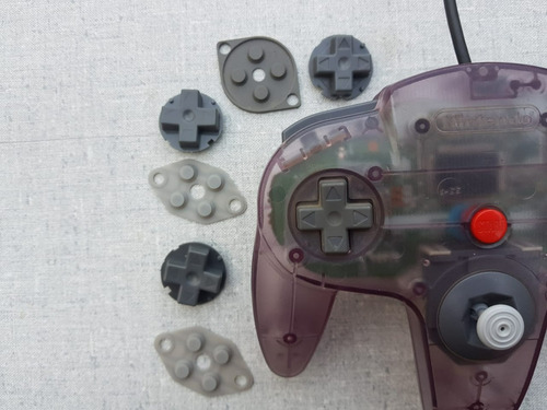 Botón Dpad Digital Pad Cruceta Para Joystick De Nintendo 64 (Usado)